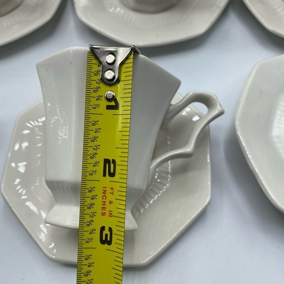 Independence Ironstone Castleton Japan White Tea Set - Picture 9 of 10